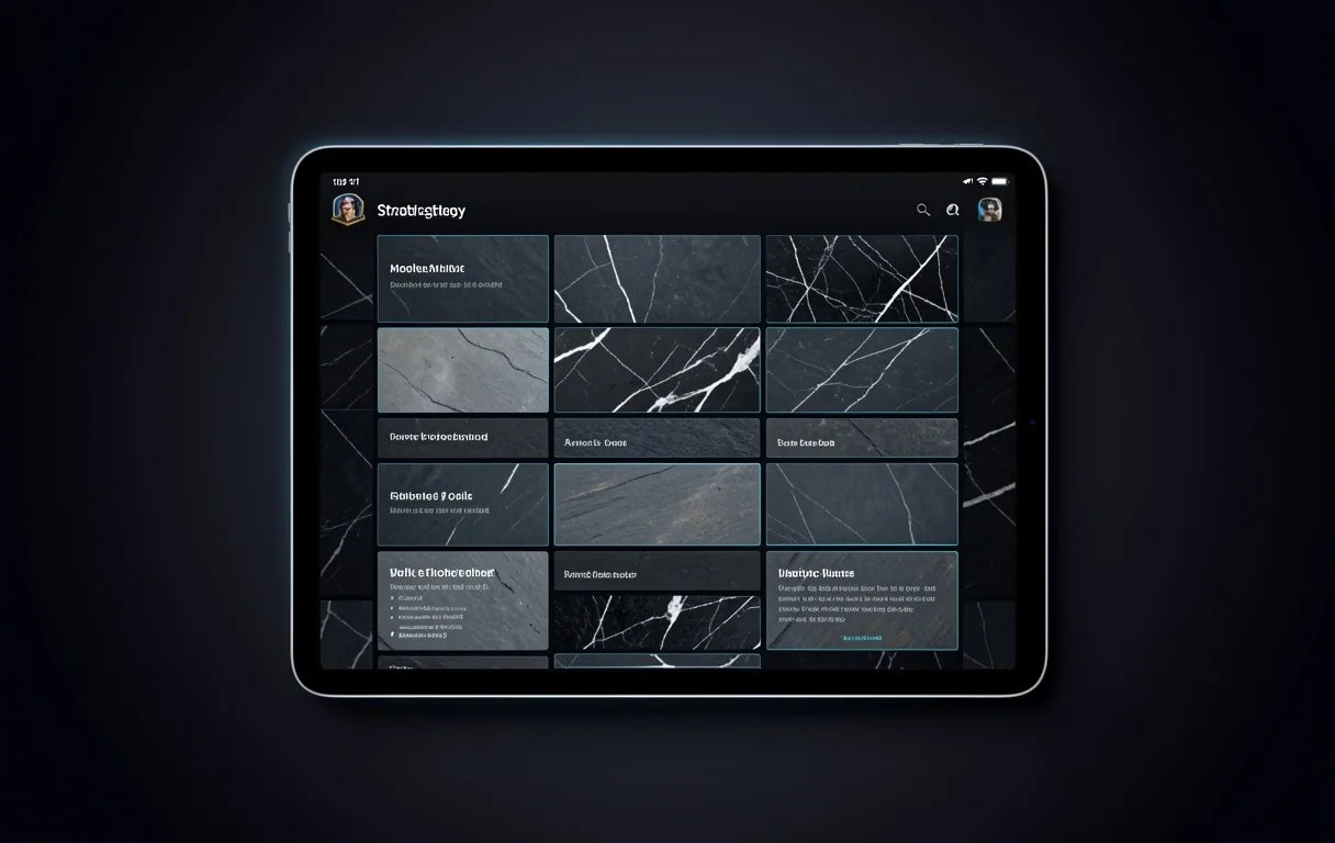 Architectural strategy mobile game