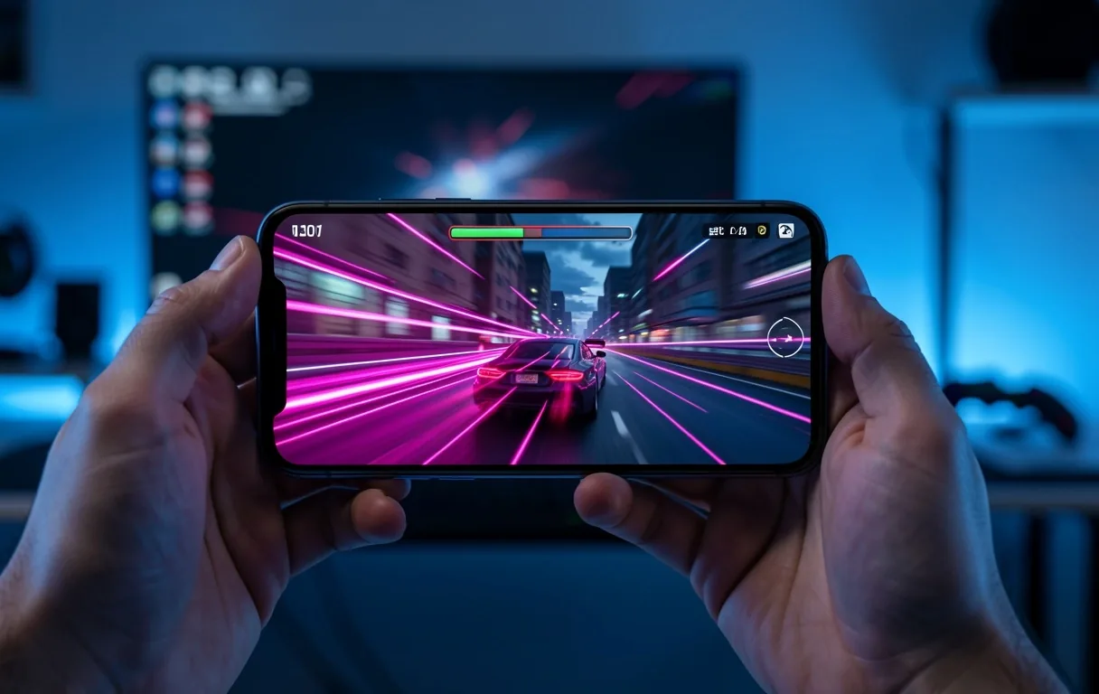High speed HTML5 mobile game